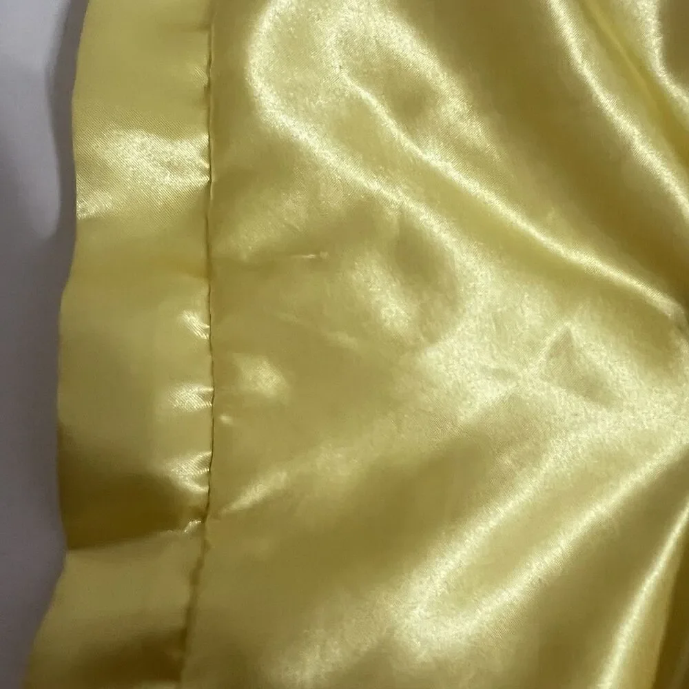 Cloud Island Yellow Chick Chicken Security Blanket Lovey Lovie Satin Blankie